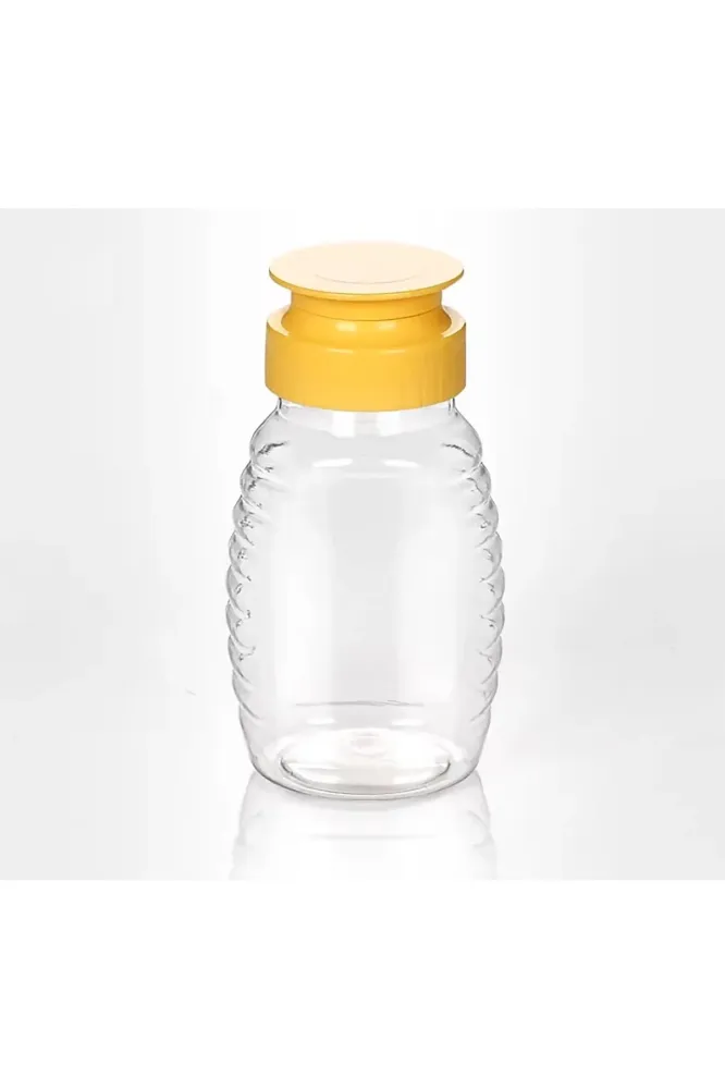 Bottiglia spremibile da 500g con miele e tappo scatto Beekeeping Gear