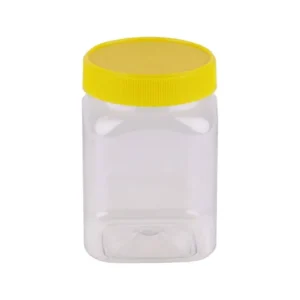Contenitori quadrati PET per miele da 500 grammi/360 ml plastica Beekeeping Gear