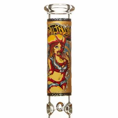 14" 7mm Focoso Treasure Beaker Bong