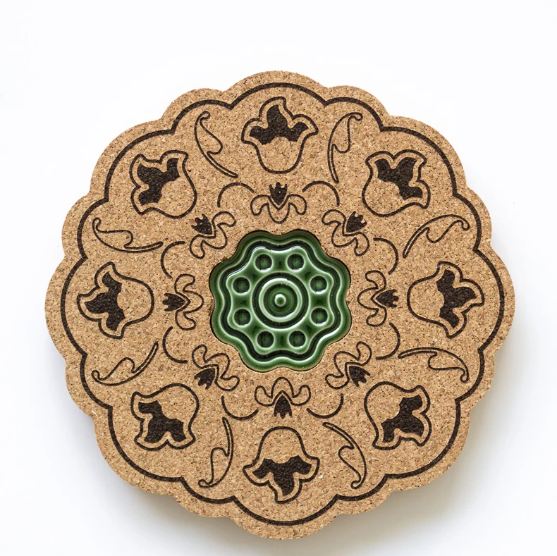 Cork and green smaltato base con Sistema di Ventilazione