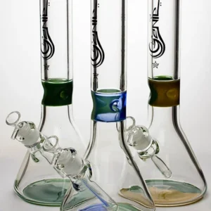Genie 13" 9 mm temperato beaker water bong