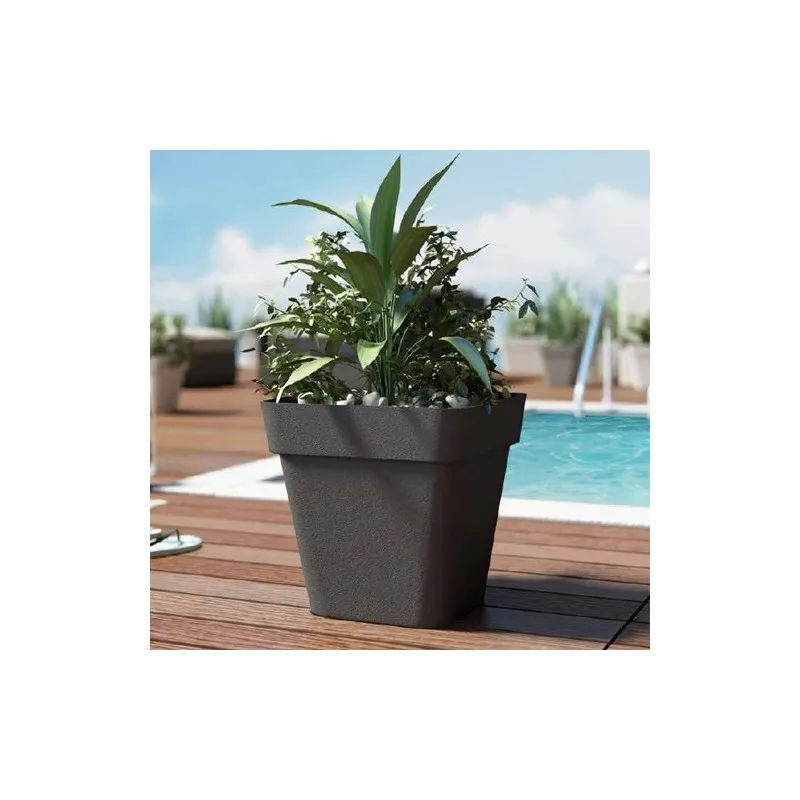 Sicurezza Antifurto Vaso Cleo Quadrato