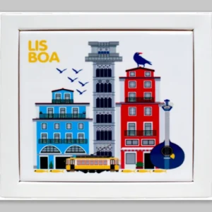 Sta Justa Elevator Impresso Tile coaster