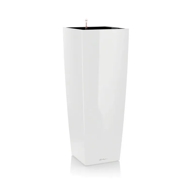 Vaso Cubico Alto Lechuza Set Intero con 3 Ripiani Regolabili