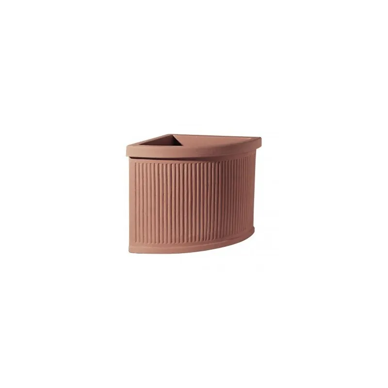 Vaso Lombardia Angolare Resina | Resistente ai Raggi UV