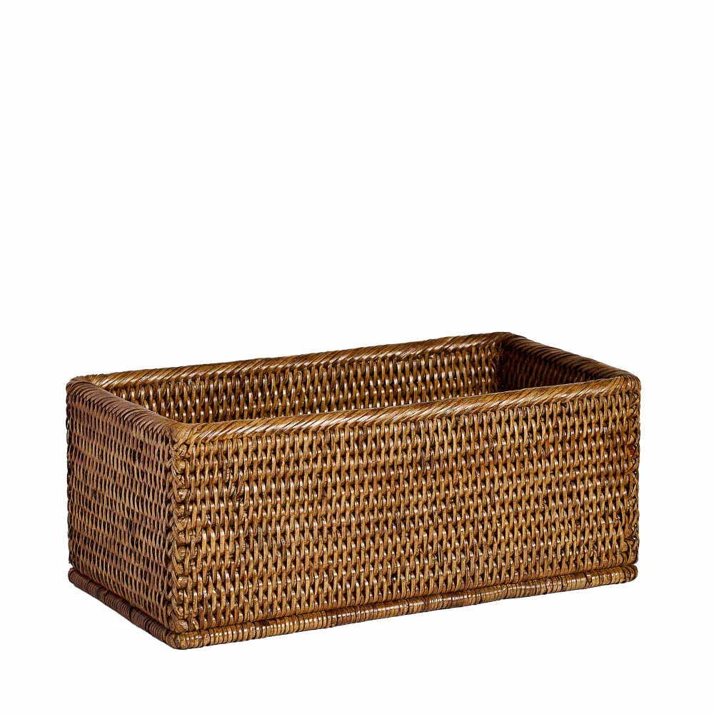 Contenitore Village rattan naturale 32x16x14 cm