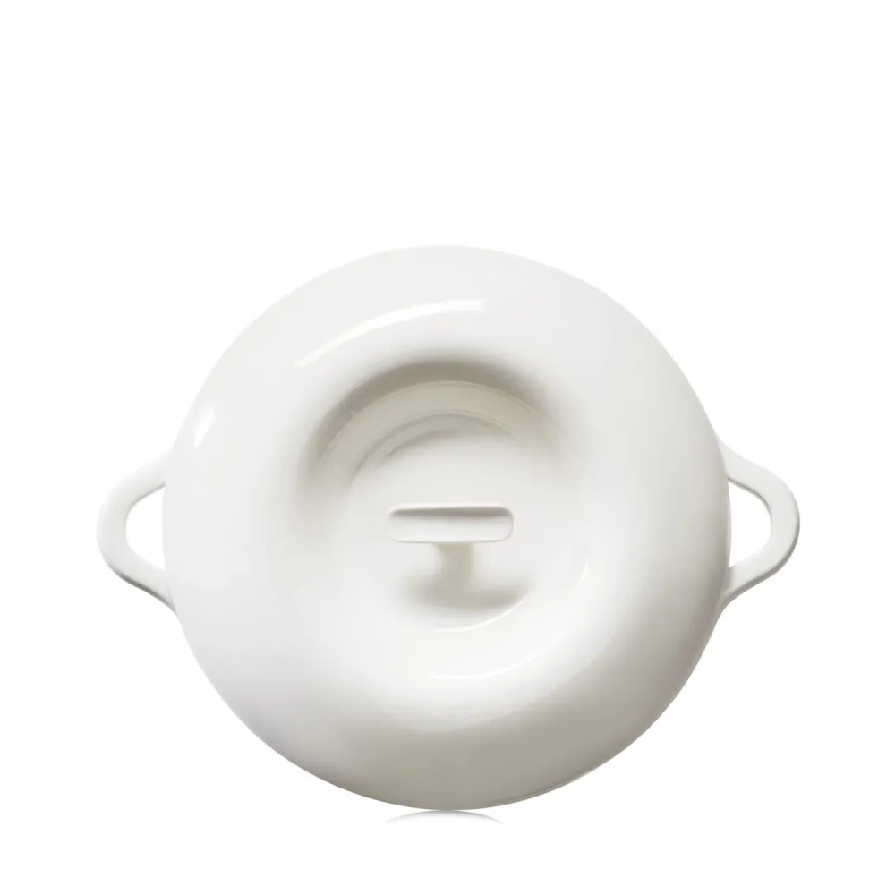 Coperchio porcellana Bombance per casseruola D31cm alab. bianco