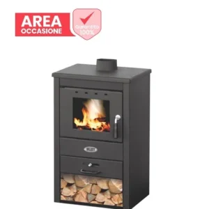 AREA OCCASIONI Stufa Legna Blist B1 9 kW nero antracite