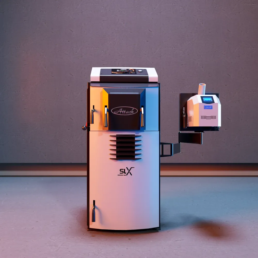 Attack SLX Combi 30 kW - caldaia legna e pellet - riscalda modo efficiente