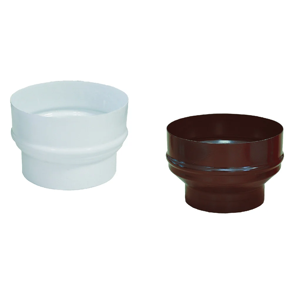 AUMENTO VERNICIATO cm 10 x 12 bianco PER STUFA LEGNA PELLET DF 7021202