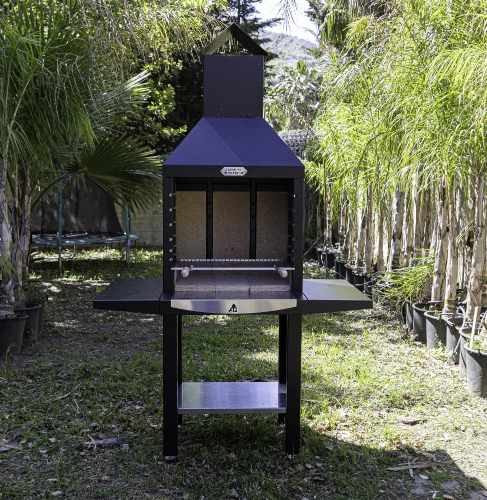 Barbecue Camino legna Caminetti Aliberti - Leggendario MAXI