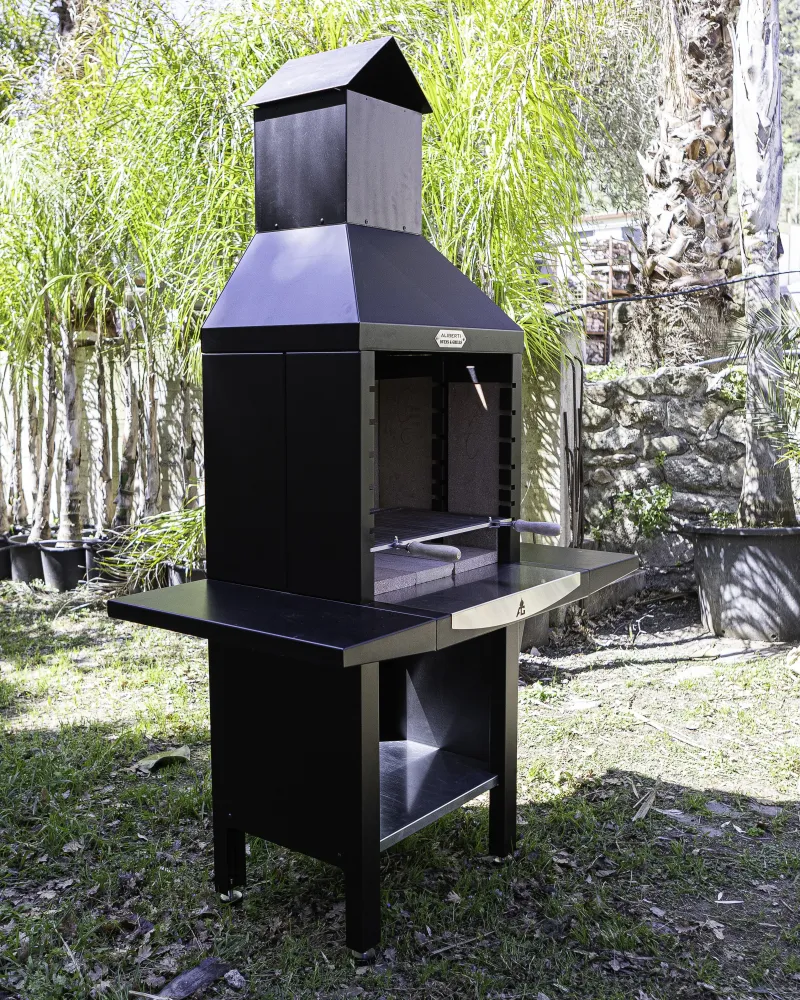 Barbecue Camino legna Caminetti Aliberti - Leggendario MAXI