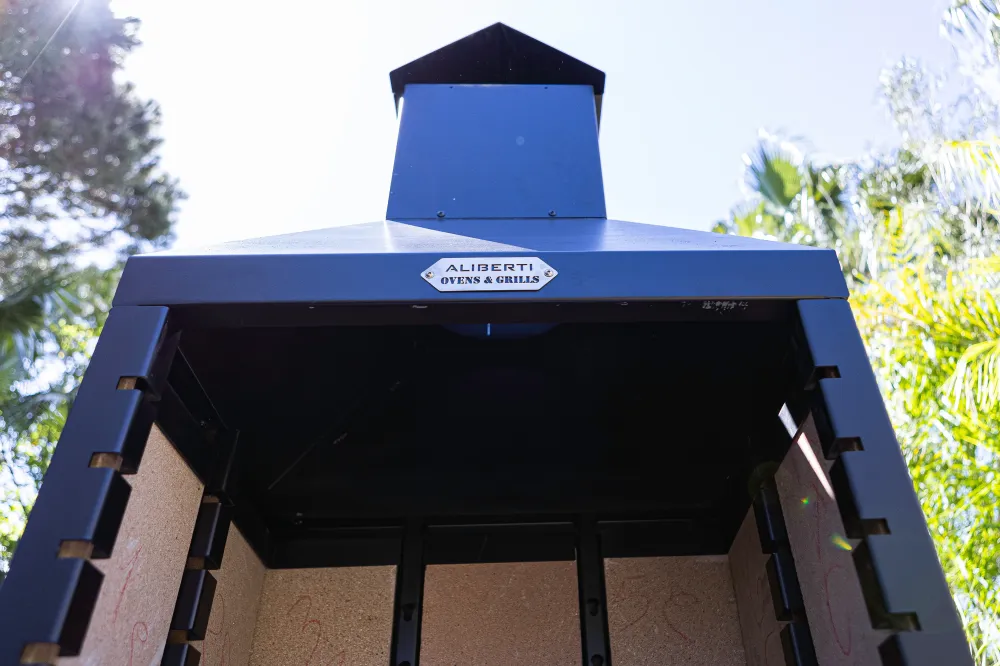 Barbecue Camino legna Caminetti Aliberti - Leggendario MAXI