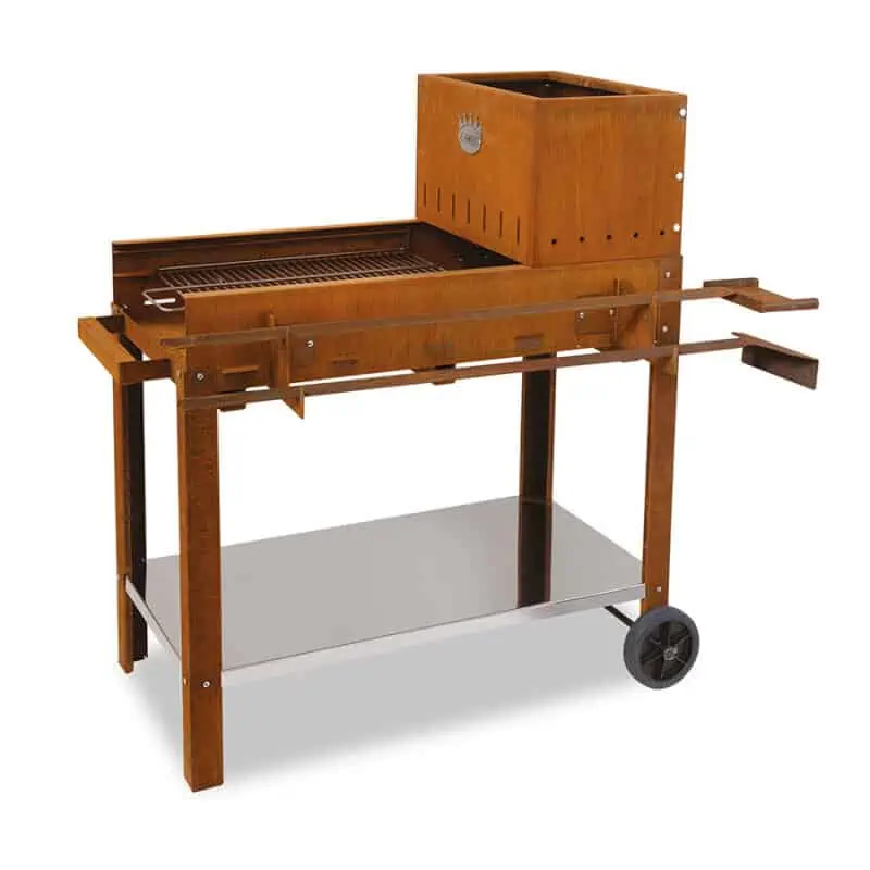 Barbecue Clementi Flipper legna