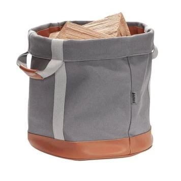 Borsa porta legna - Proline Aduro Ø 40 grigio