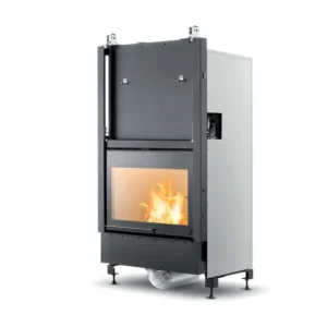 Camino legna Palazzetti Ecomonoblocco WT 66 frontale