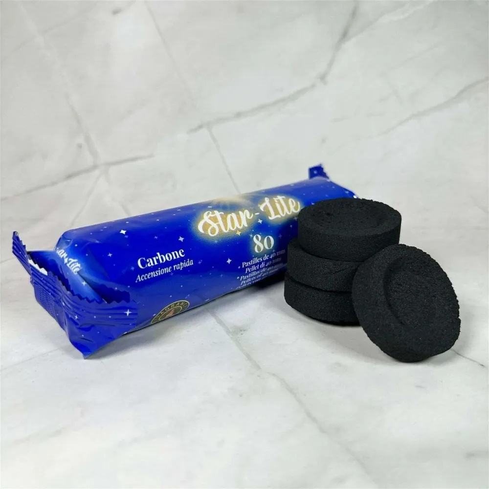 Carbone di legna di alta qualità da 40 mm (confezione da 8)