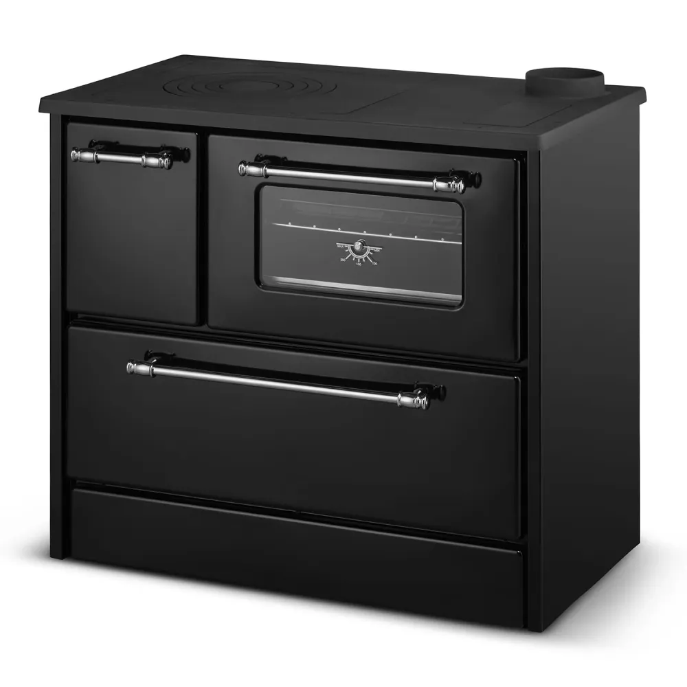 Cucina Legna Stufa 9 Kw Nera Beatrice L87xP51xH79 Ecodesign
