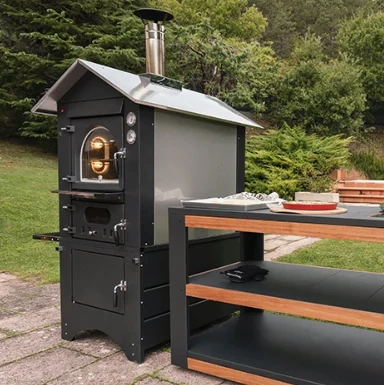 Forno legna da esterno Clementi Master INOX 45 x 60