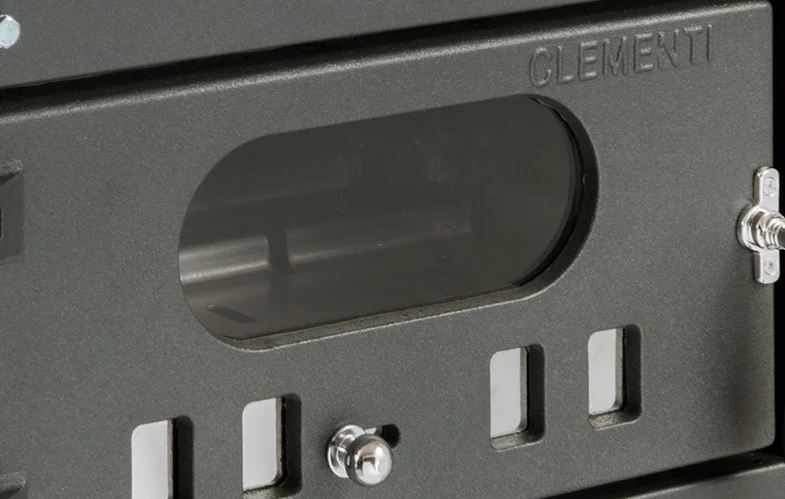 Forno legna da esterno Clementi Master INOX 45 x 60