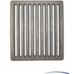 GRIGLIA GHISA PER CUCINA LEGNA - CAMINETTO - BARBECUE CENERE 255 x 225 mm.