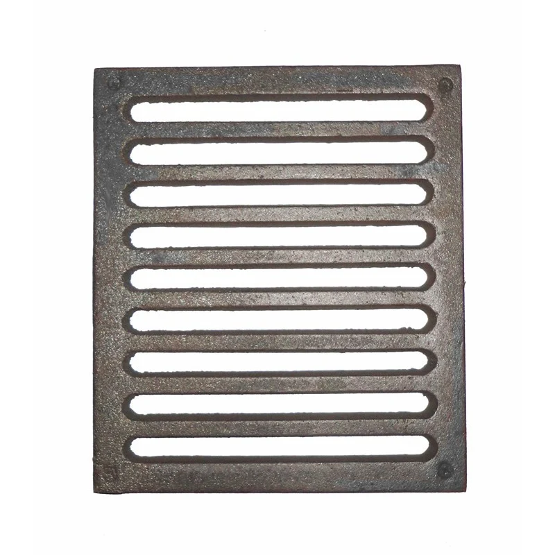 GRIGLIA GHISA PER CUCINA LEGNA - CAMINETTO - BARBECUE CENERE 205 x 235 mm.