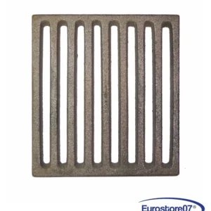 GRIGLIA GHISA PER CUCINA LEGNA - CAMINETTO - BARBECUE CENERE 150 x 135 mm.