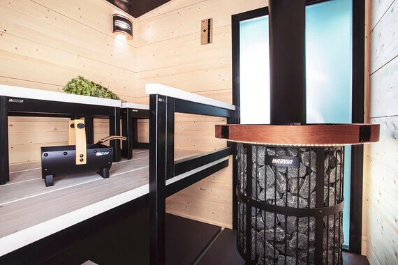 Harvia Stufa legna per sauna Legend 150, 6-13m³