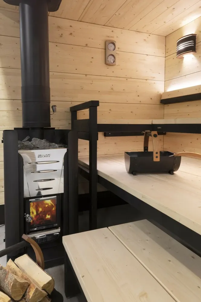 Harvia Stufa legna per sauna 20 Pro, 8-20m³