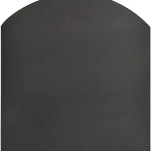 Pedana salvapavimento per stufe legna e pellet acciaio 100x90
