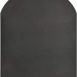Pedana salvapavimento per stufe legna e pellet acciaio 80x60