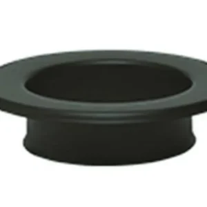 ROSONE TUBI STUFA LEGNA ø mm.140 NERO OPACO 'ALA SMALTO TOP' FERR 363334