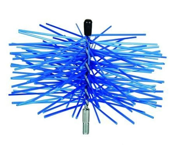 SCOVOLO TONDO NYLON -TUBO STUFA LEGNA * PELLET ø cm.15 -FER 243155