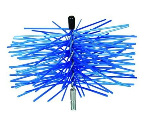 SCOVOLO TONDO NYLON -TUBO STUFA LEGNA * PELLET ø cm.15 -FER 243155