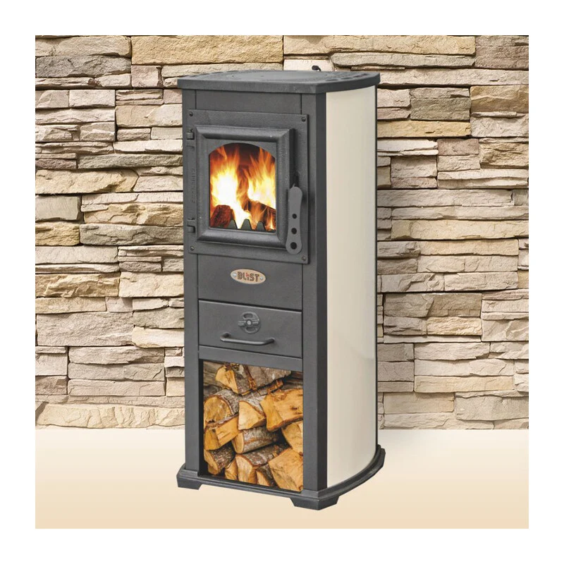 Stufa Legna 5.0 Kw Berna Lux Beige- 1,0 Pz