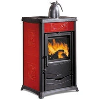 STUFA LEGNA GHISA LA NORDICA EXTRAFLAME MOD. Rossella Plus Liberty 8 kw Bordeaux