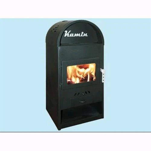 Stufa legna Kamin acciaio 9kw 60 kg 45x41xh98 cm