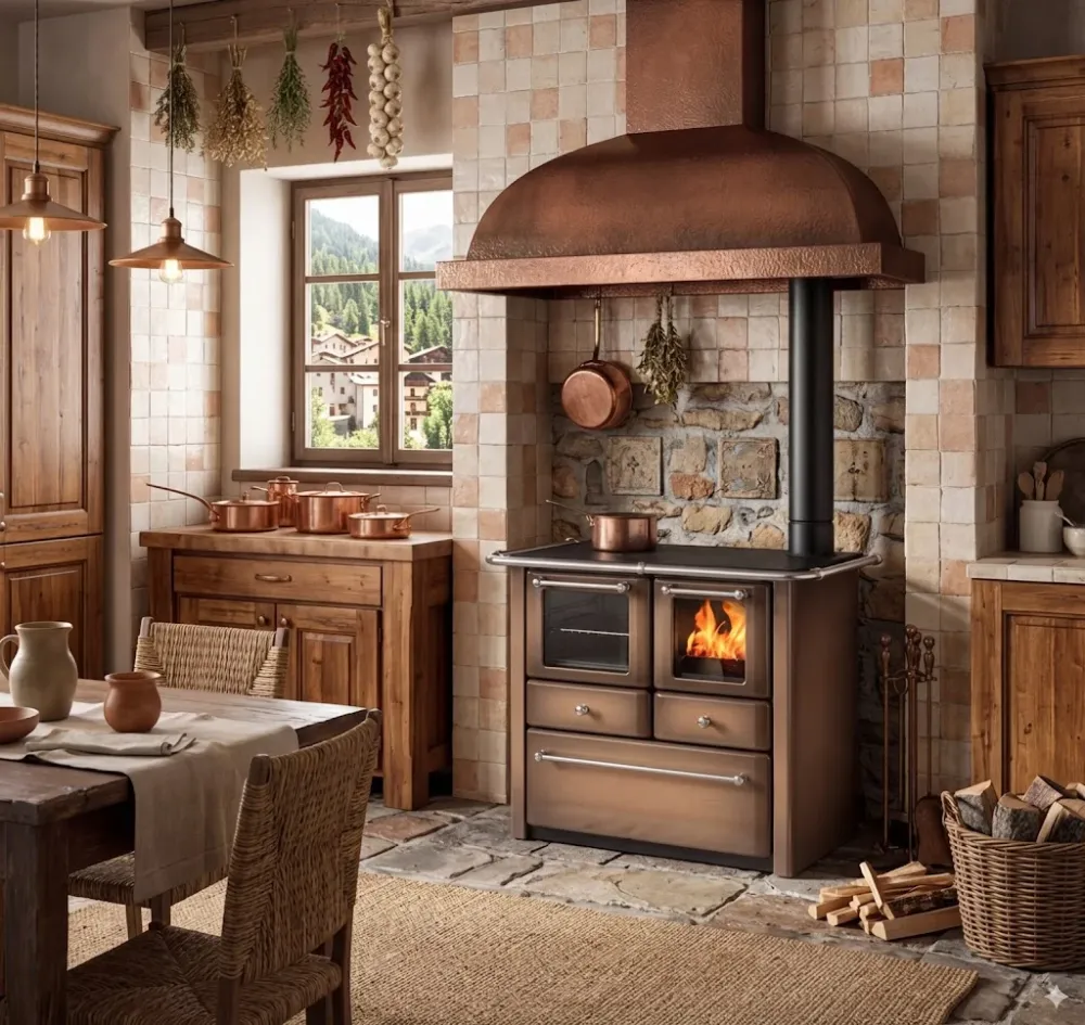 Stufa legna Lincar 149A Gaia sx v