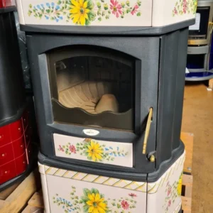 Stufa legna Lincar Monella 174NL Margherite 10 Kw