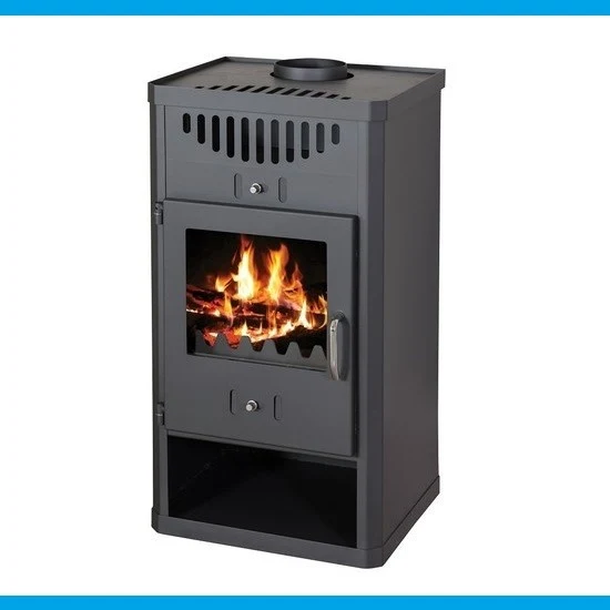 Stufa Legna Mod. Elegant 11/16 Kw Nero Antracite