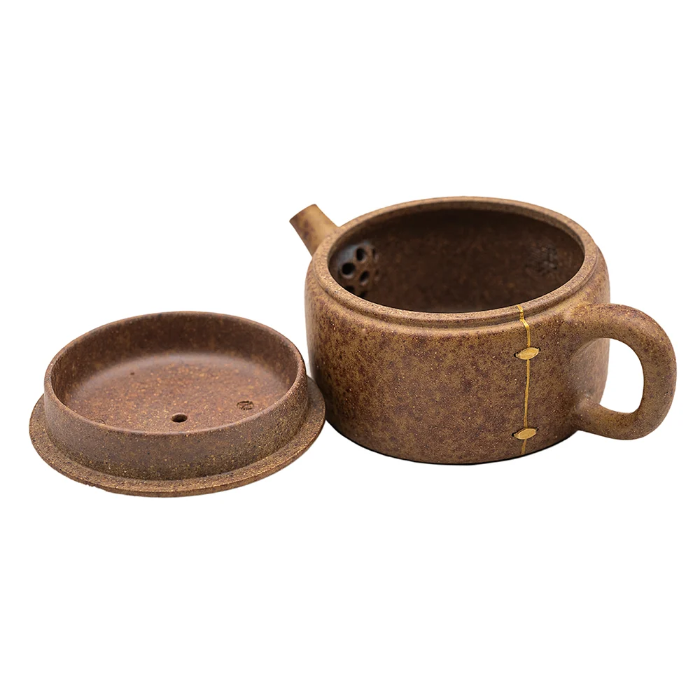 Teiera legna con coperchio Kintsugi rivettato # 95083