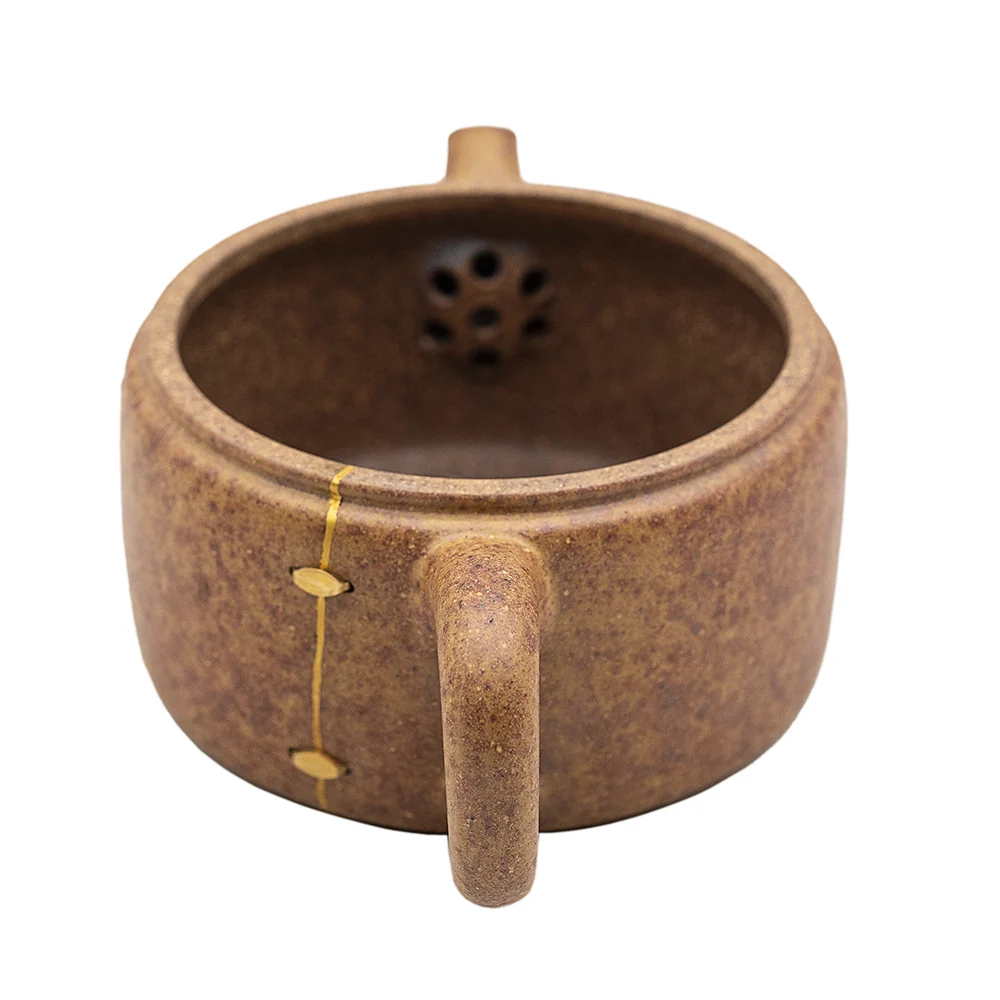 Teiera legna con coperchio Kintsugi rivettato # 95083