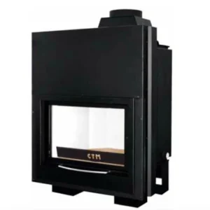 Termocamino Legna Ctm Basic 30 Kw Scomparsa Verticale Con Produzione Acqua Calda Sanitaria Acs