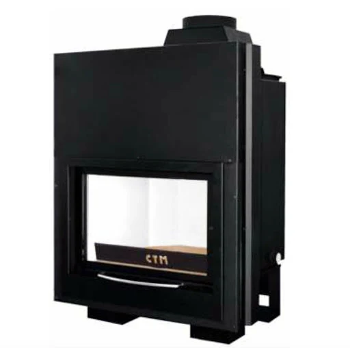 Termocamino Legna Ctm Basic 24 Kw Scomparsa Verticale Con Produzione Acqua Calda Sanitaria Acs
