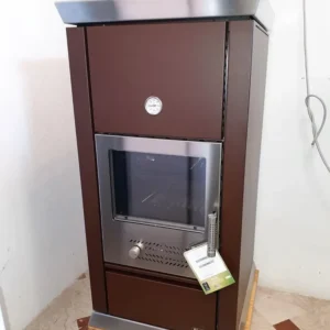 Termostufa legna Rizzoli TS60FS Ruggine 18 Kw