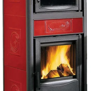 TERMOSTUFA LEGNA 'TERMOROSSELLA PLUS FORNO DSA 4.0' Colore panna Nordica