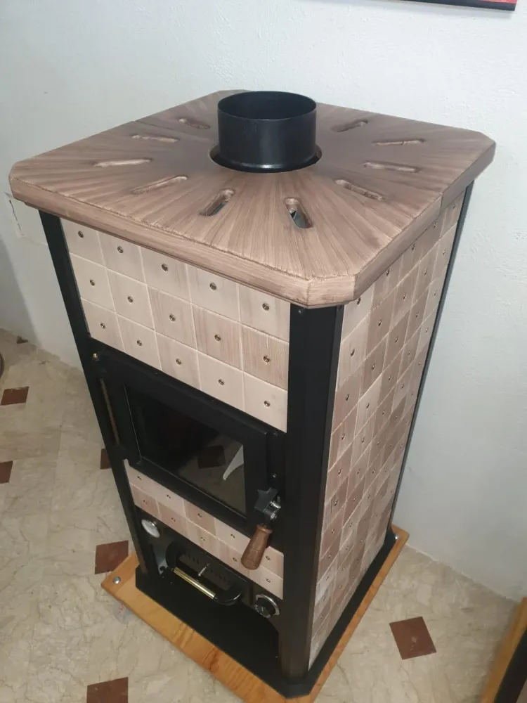 Termostufa legna Vescovi Nevada