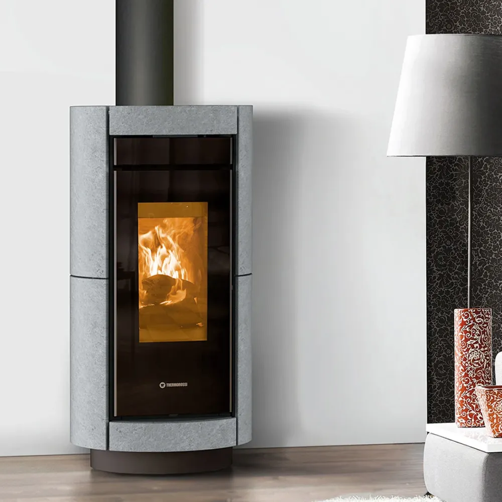 Thermorossi Stufa Legna Dorica Evo Wood Stone 10,1 kW