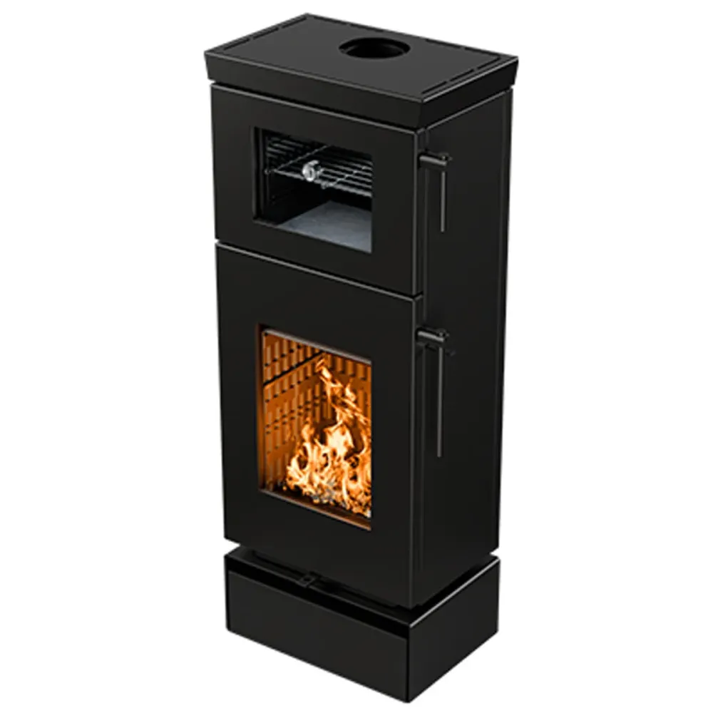 Thermorossi Stufa Legna Zen O con Forno 9 kW