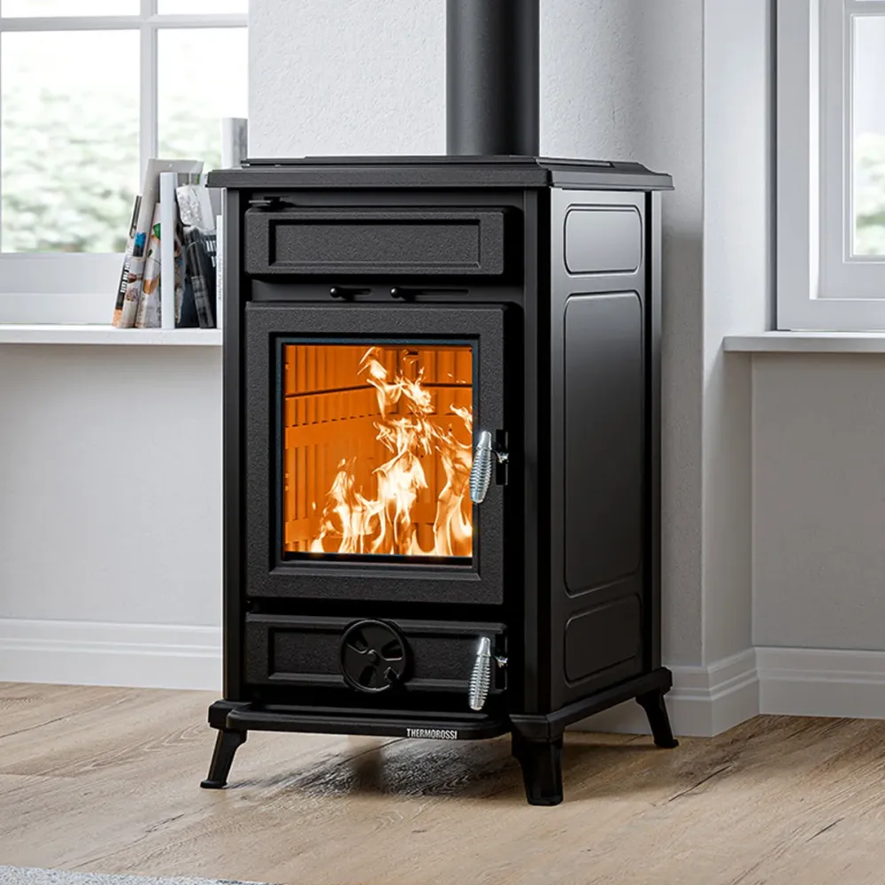 Thermorossi Termostufa Legna Filò Evo5 con Forno 10,8kW